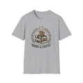 Books & Coffee T-Shirt | Stack of Books with Coffee Mug, Reading Lover Tee