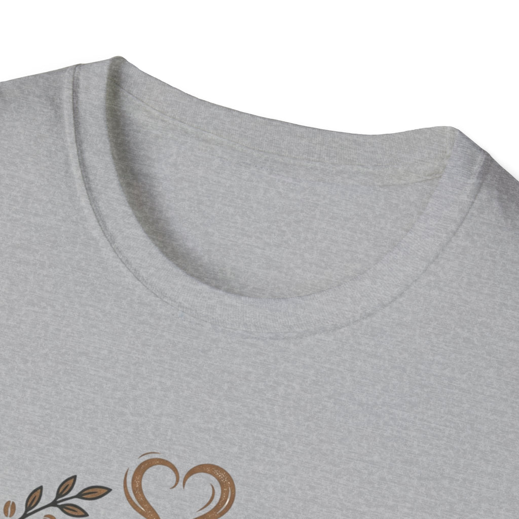 Books & Coffee T-Shirt | Stack of Books with Coffee Mug, Reading Lover Tee