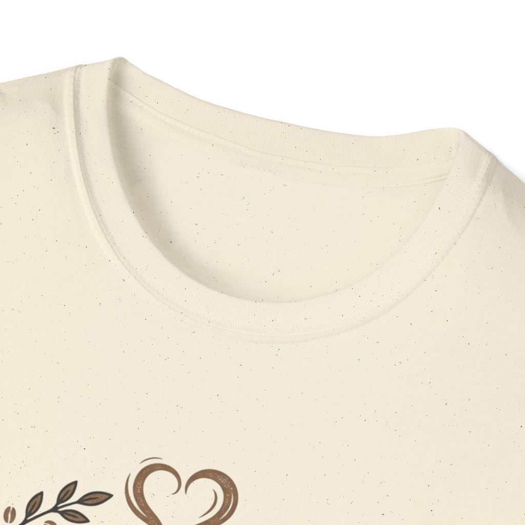 Books & Coffee T-Shirt | Stack of Books with Coffee Mug, Reading Lover Tee