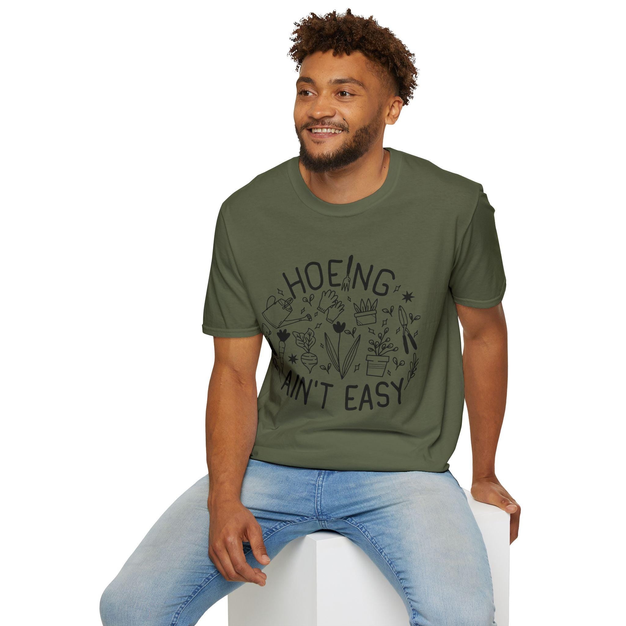 Dirty Hoes Garden Society T-Shirt, Funny Gardening Shirt Comfort Colors, Plant Lady Tee, Snarky Gardener Gift, Garden Club Shirt