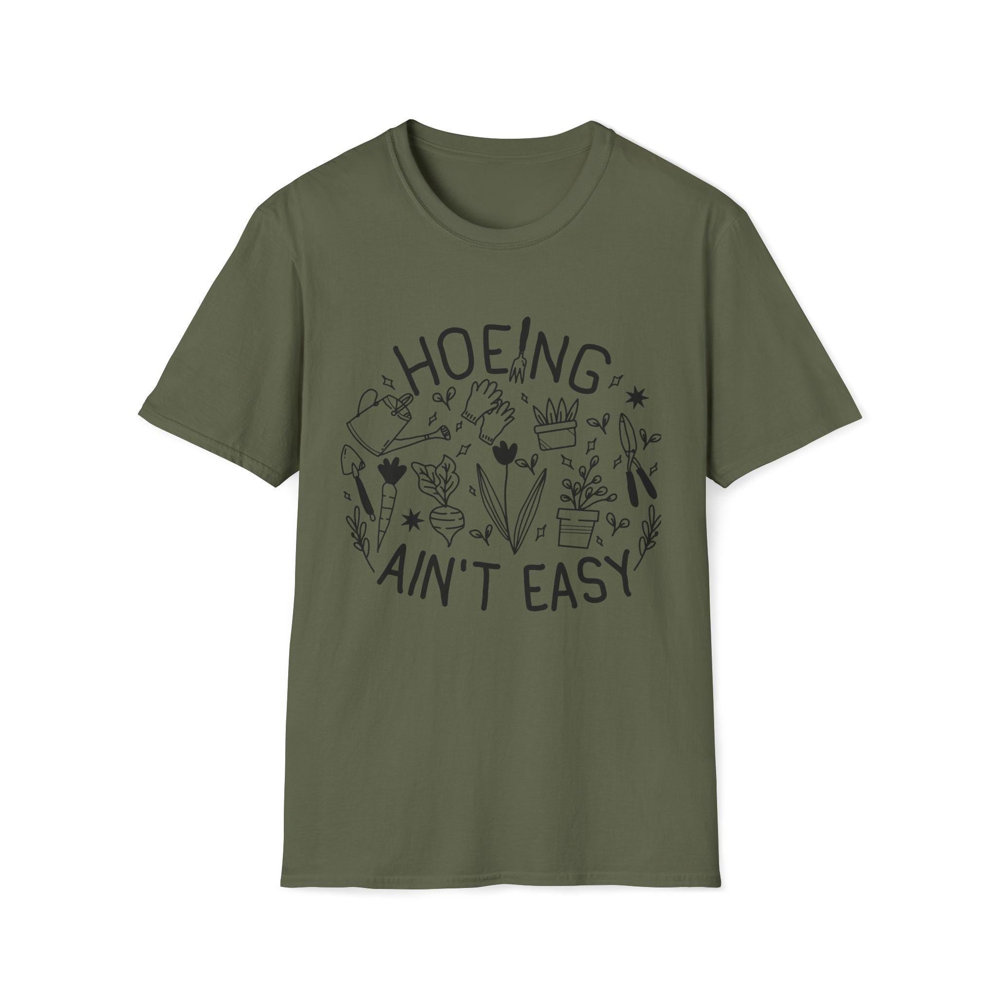 Dirty Hoes Garden Society T-Shirt, Funny Gardening Shirt Comfort Colors, Plant Lady Tee, Snarky Gardener Gift, Garden Club Shirt