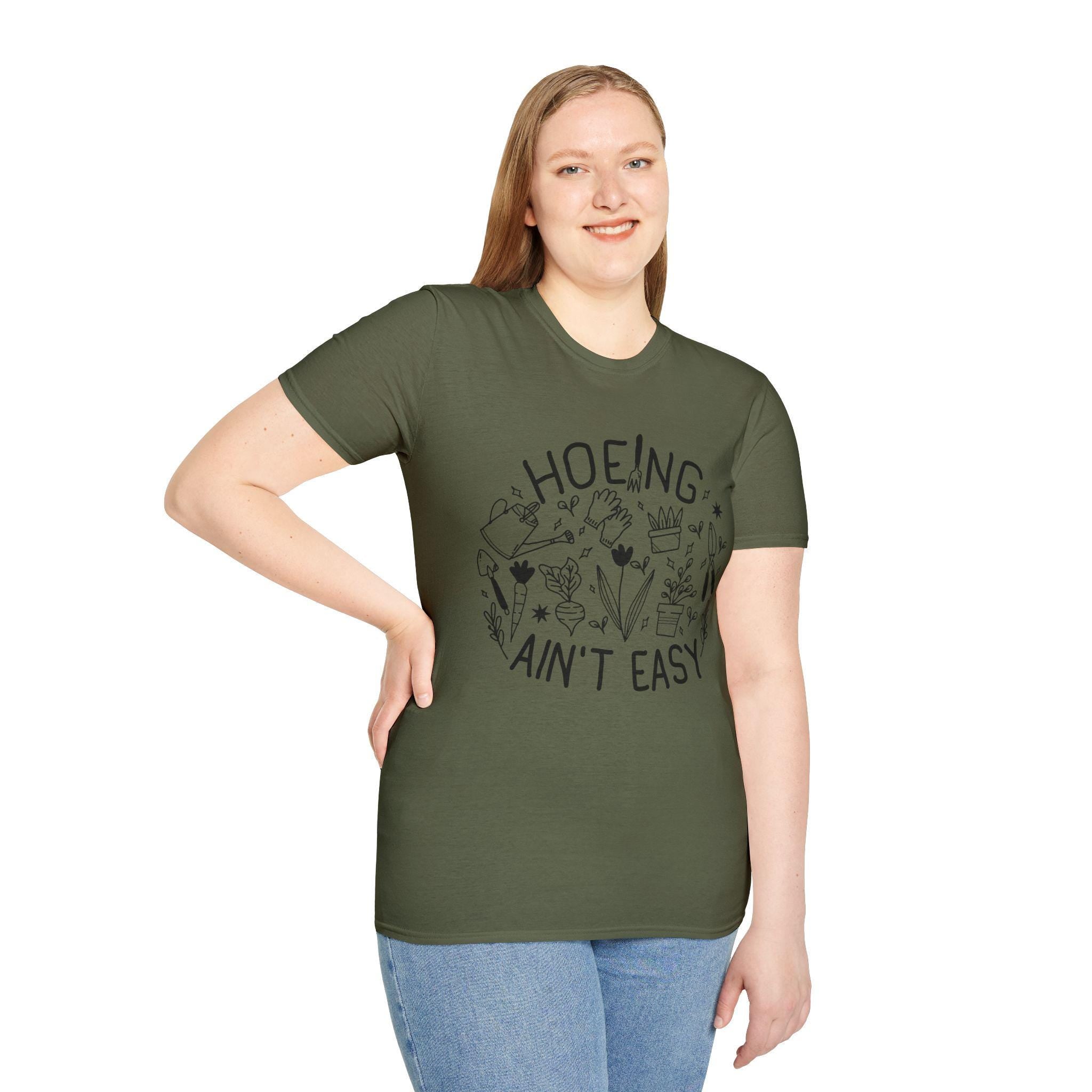 Dirty Hoes Garden Society T-Shirt, Funny Gardening Shirt Comfort Colors, Plant Lady Tee, Snarky Gardener Gift, Garden Club Shirt