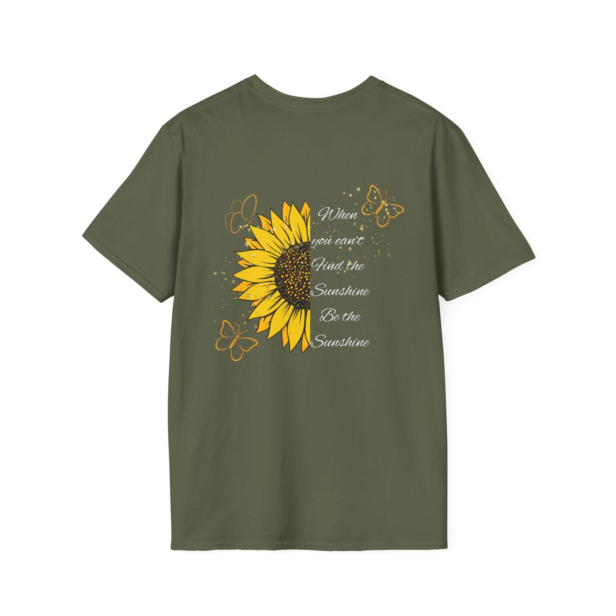 Be The Shine T-Shirt, Inspirational Quote Tee, Positive Vibes Shirt, Motivational Gift for Women, Christian Sunshine Graphic Tee