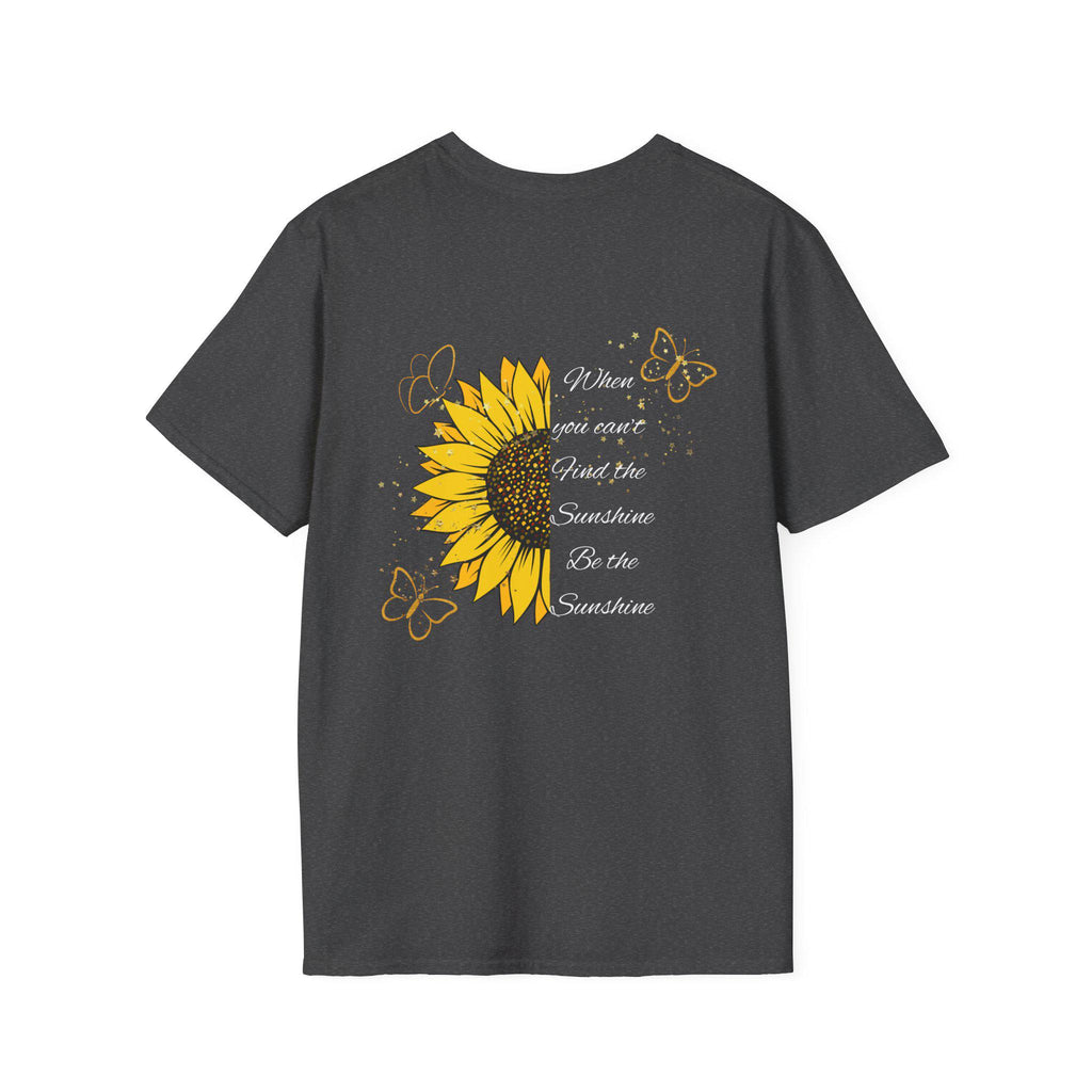 Be The Shine T-Shirt, Inspirational Quote Tee, Positive Vibes Shirt, Motivational Gift for Women, Christian Sunshine Graphic Tee
