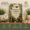 Herbal Garden Journal Hardcover,Plant lover Journal,Gift for Her