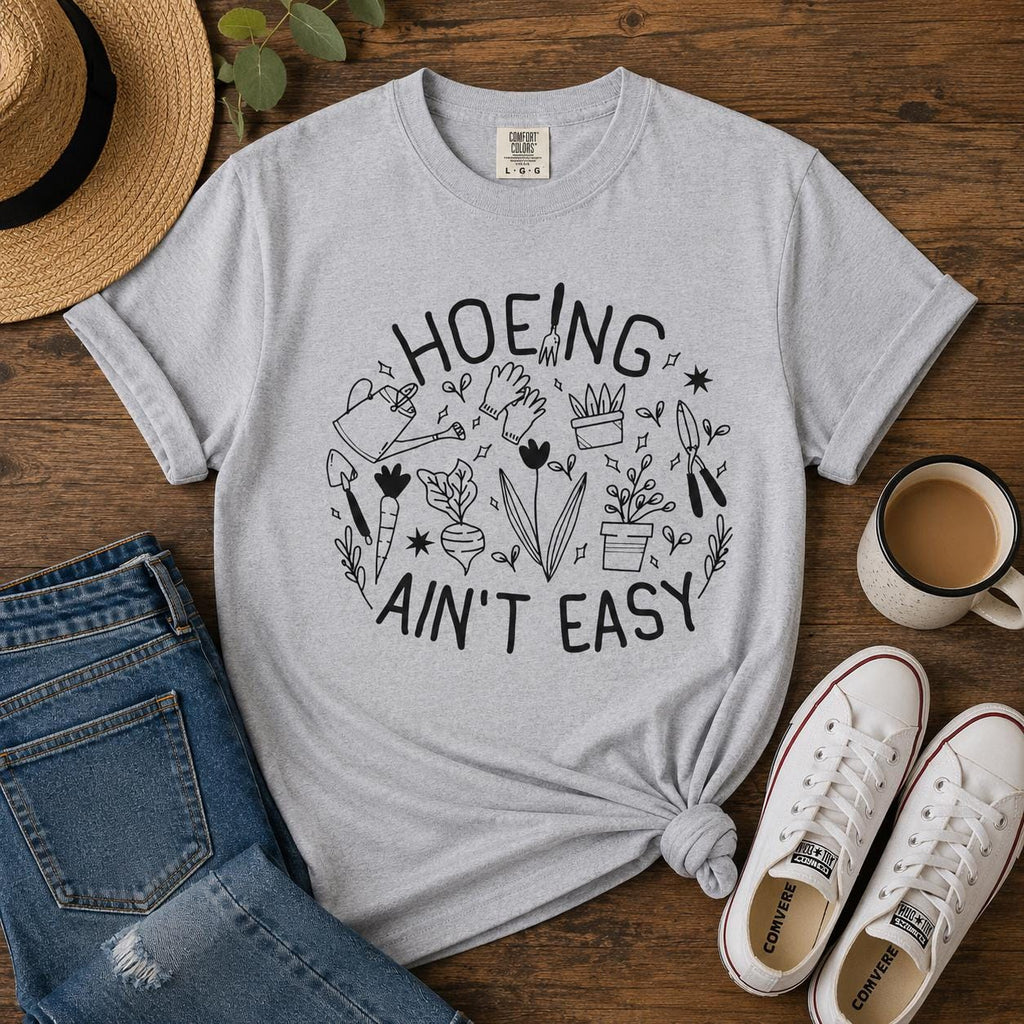 Dirty Hoes Garden Society T-Shirt, Funny Gardening Shirt Comfort Colors, Plant Lady Tee, Snarky Gardener Gift, Garden Club Shirt