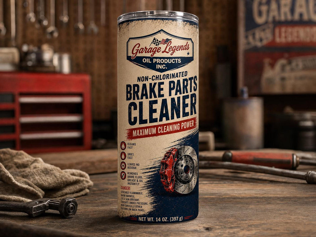 Garage Tumbler Wrap, Vintage Auto Shop Design for Mechanics | Digital Download