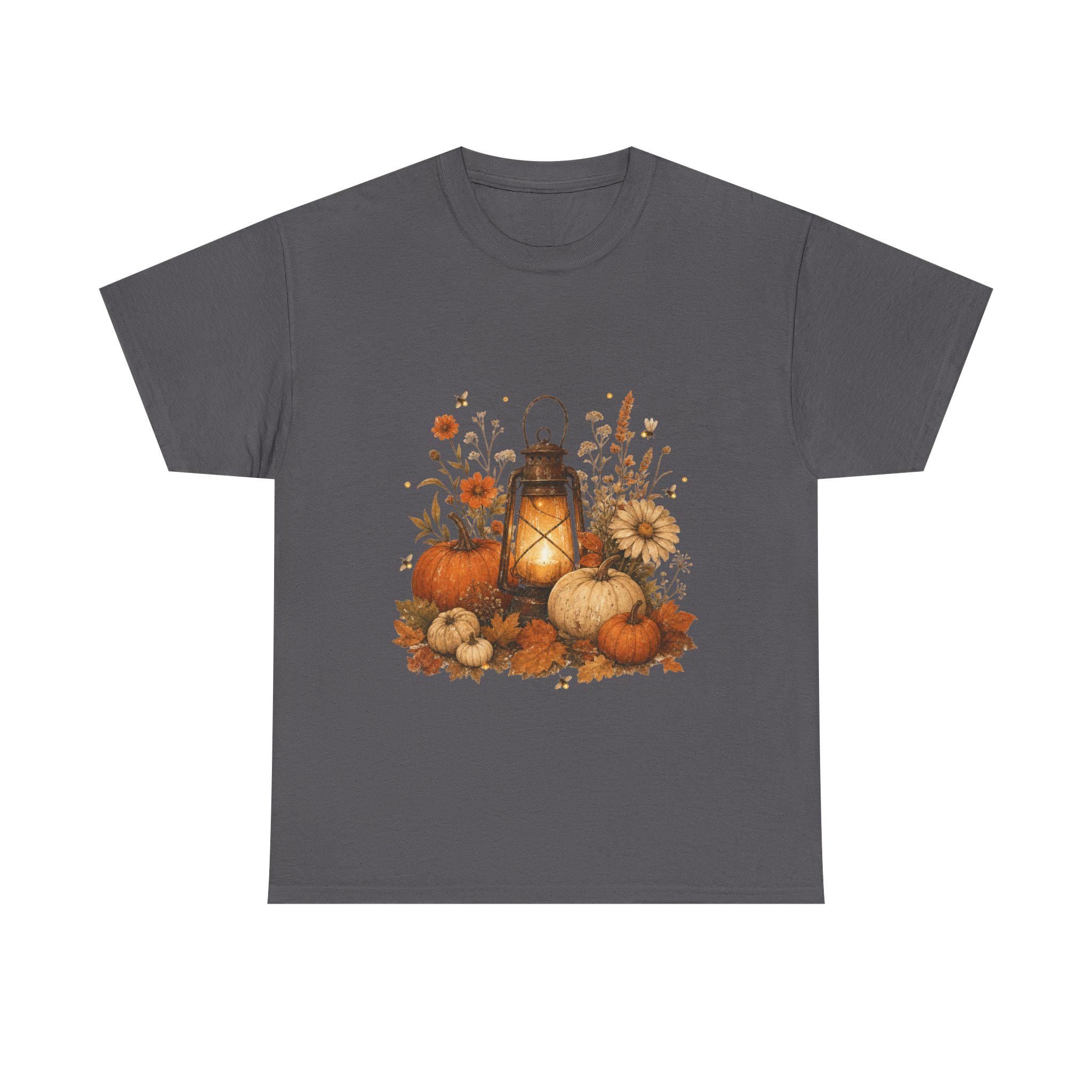 Autumn Glow Shirt | Vintage Fall T-Shirt | Cozy Cottagecore Halloween Gift Tee | Autumn Gift