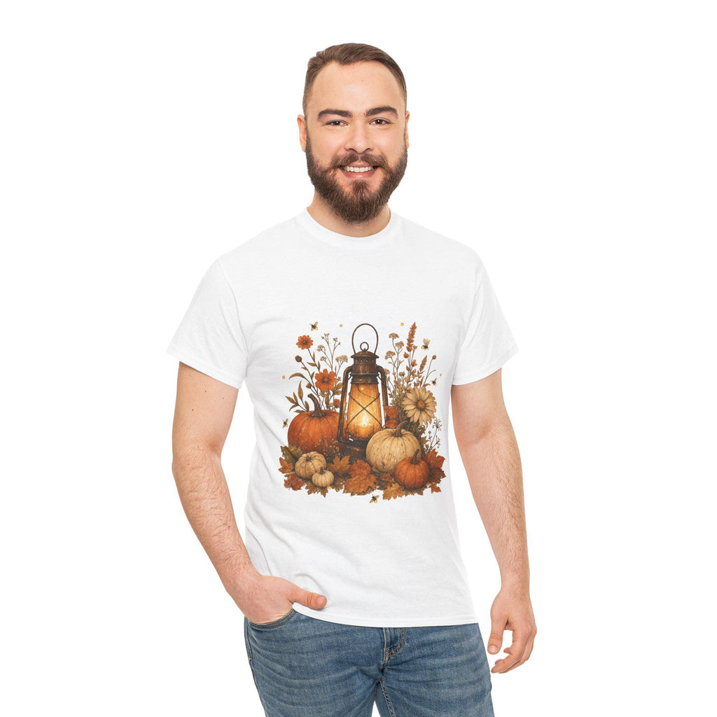 Autumn Glow Shirt | Vintage Fall T-Shirt | Cozy Cottagecore Halloween Gift Tee | Autumn Gift