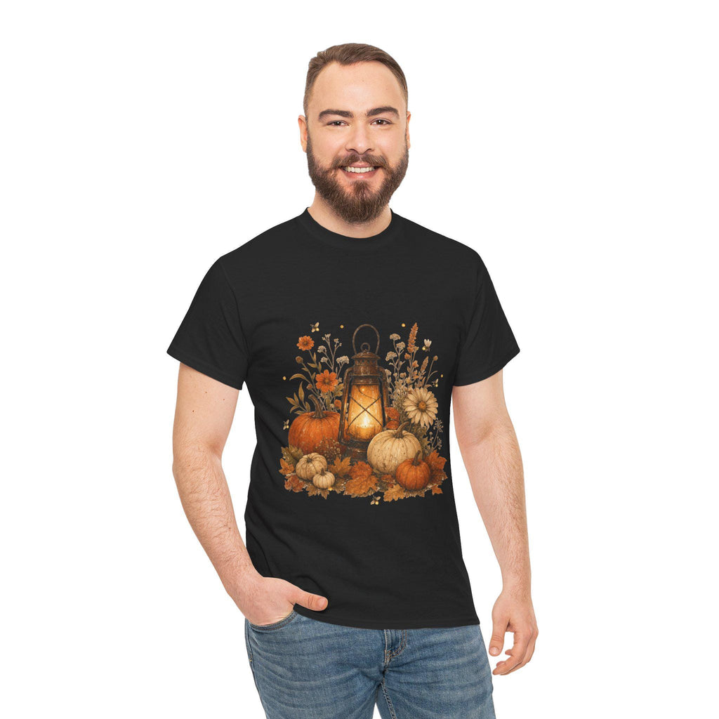 Autumn Glow Shirt | Vintage Fall T-Shirt | Cozy Cottagecore Halloween Gift Tee | Autumn Gift