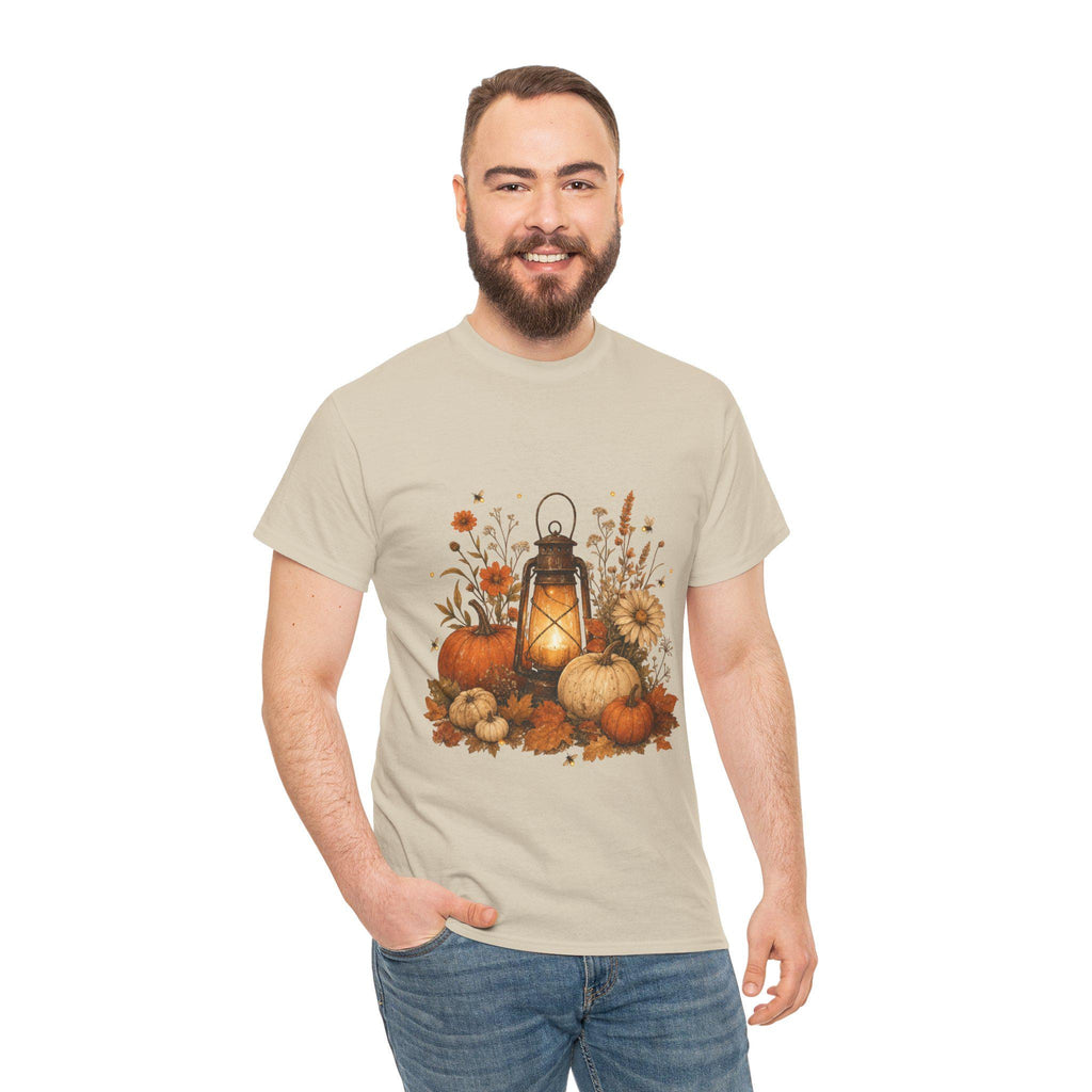 Autumn Glow Shirt | Vintage Fall T-Shirt | Cozy Cottagecore Halloween Gift Tee | Autumn Gift