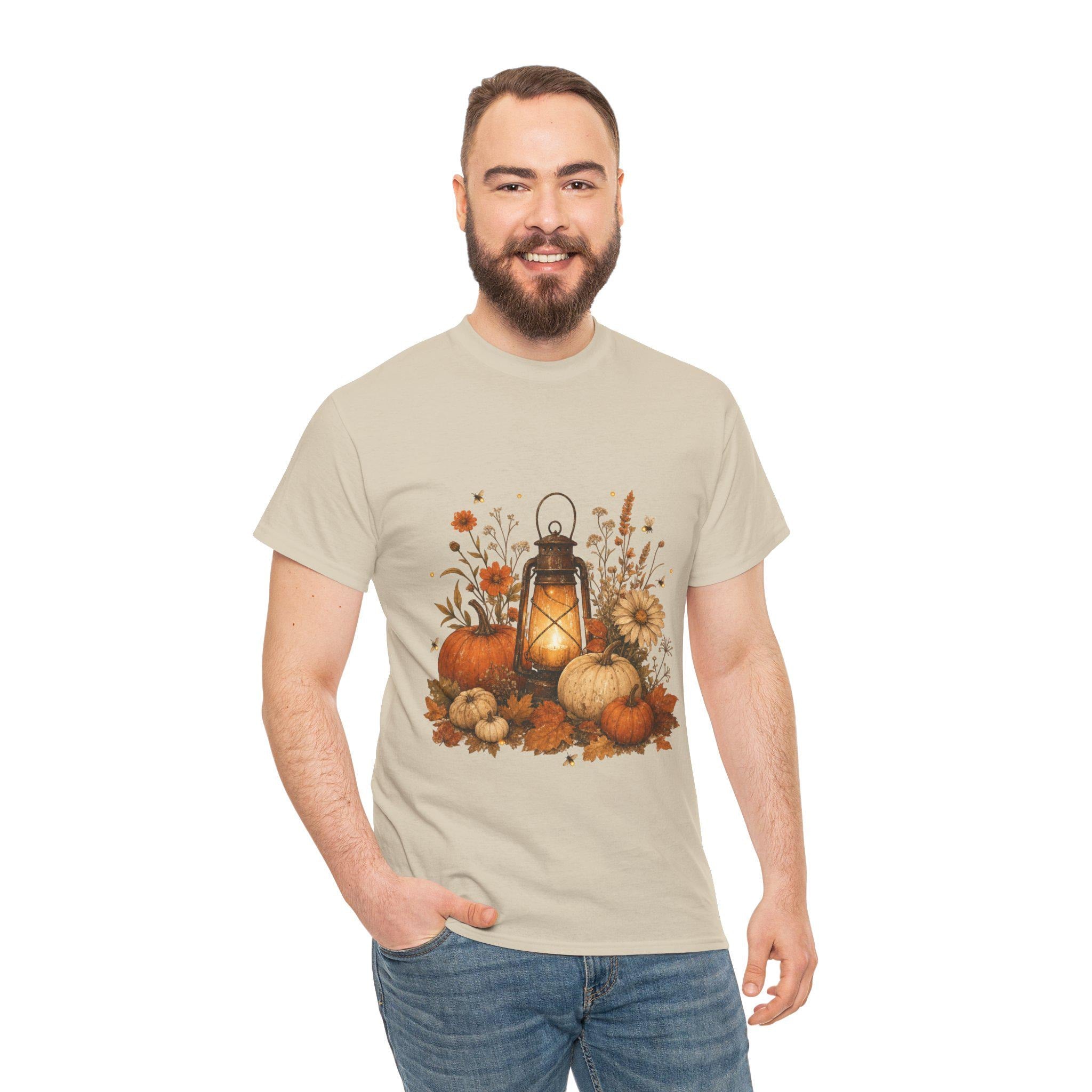 Autumn Glow Shirt | Vintage Fall T-Shirt | Cozy Cottagecore Halloween Gift Tee | Autumn Gift