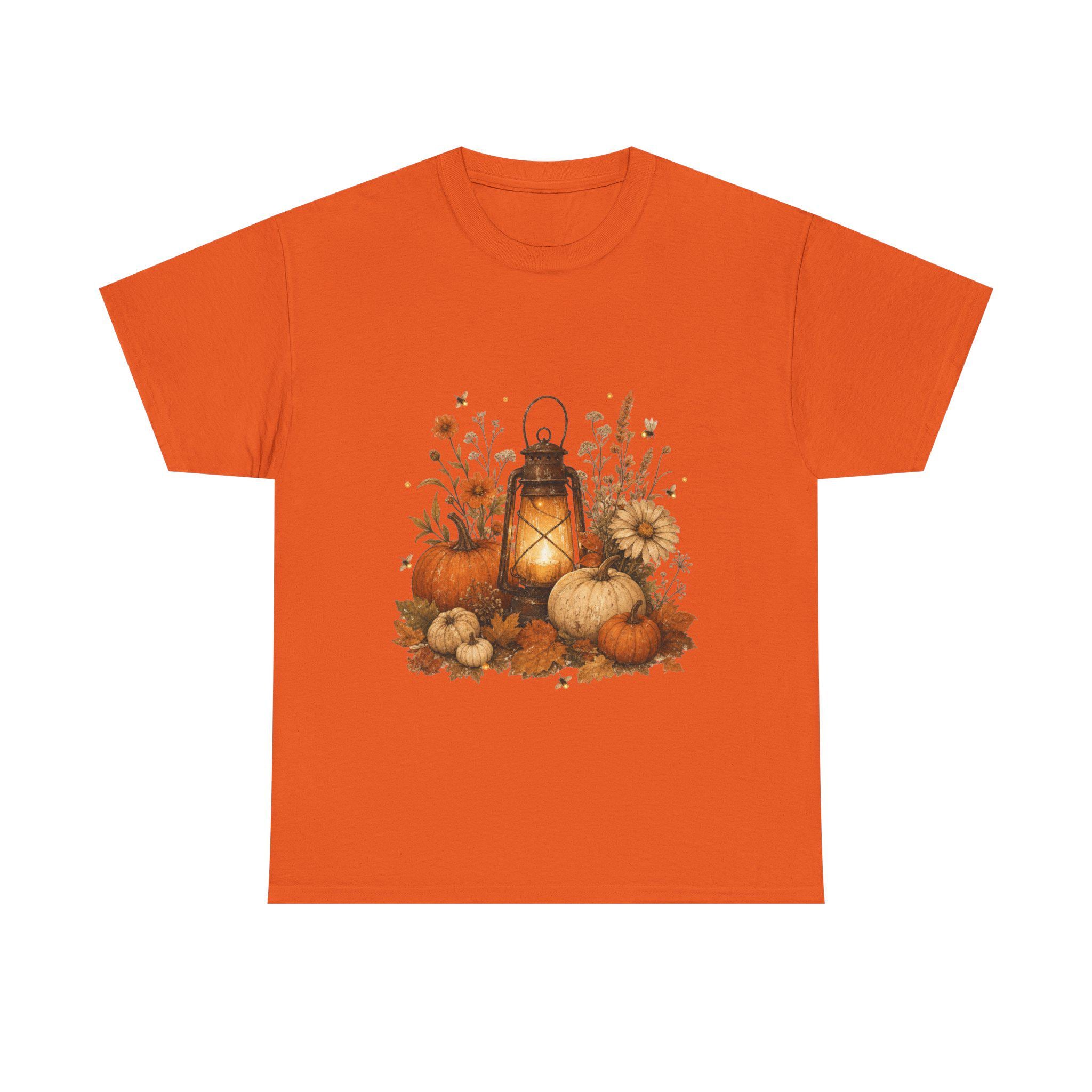 Autumn Glow Shirt | Vintage Fall T-Shirt | Cozy Cottagecore Halloween Gift Tee | Autumn Gift