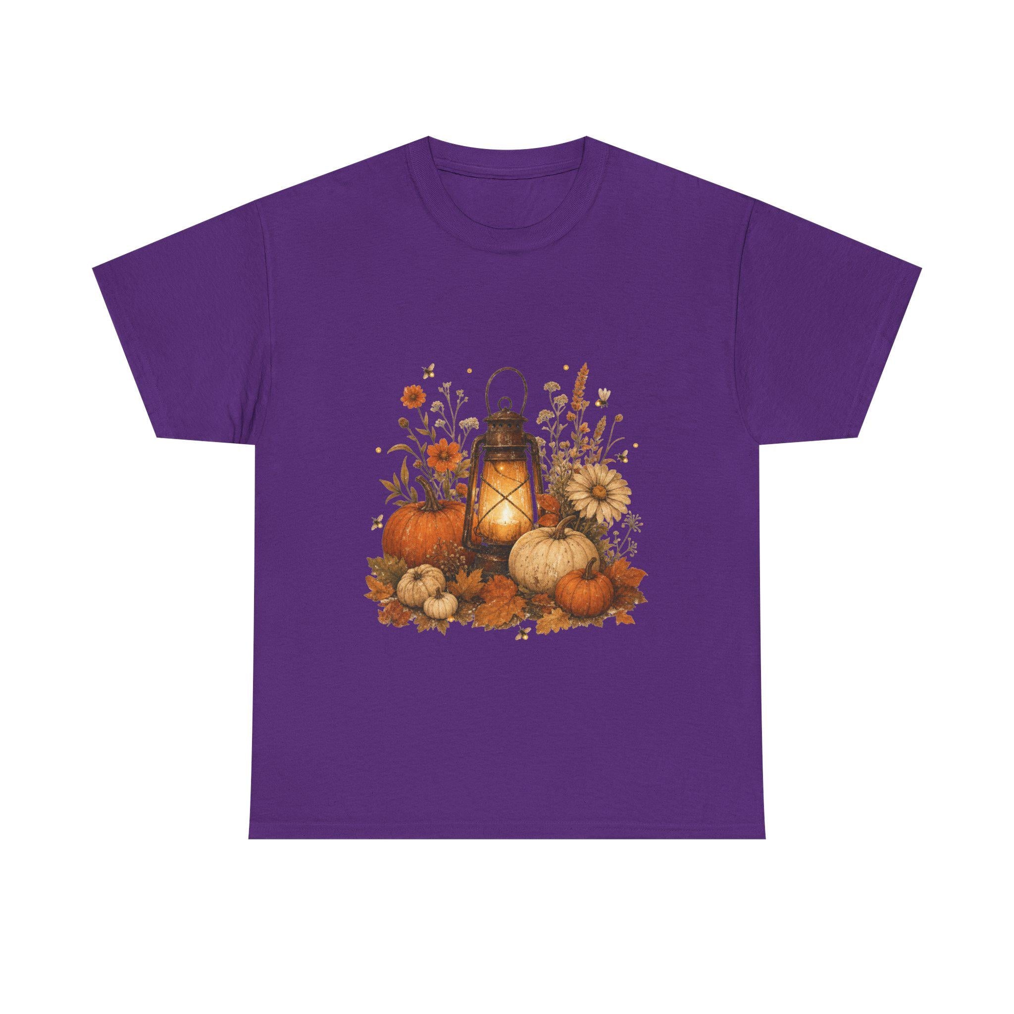 Autumn Glow Shirt | Vintage Fall T-Shirt | Cozy Cottagecore Halloween Gift Tee | Autumn Gift