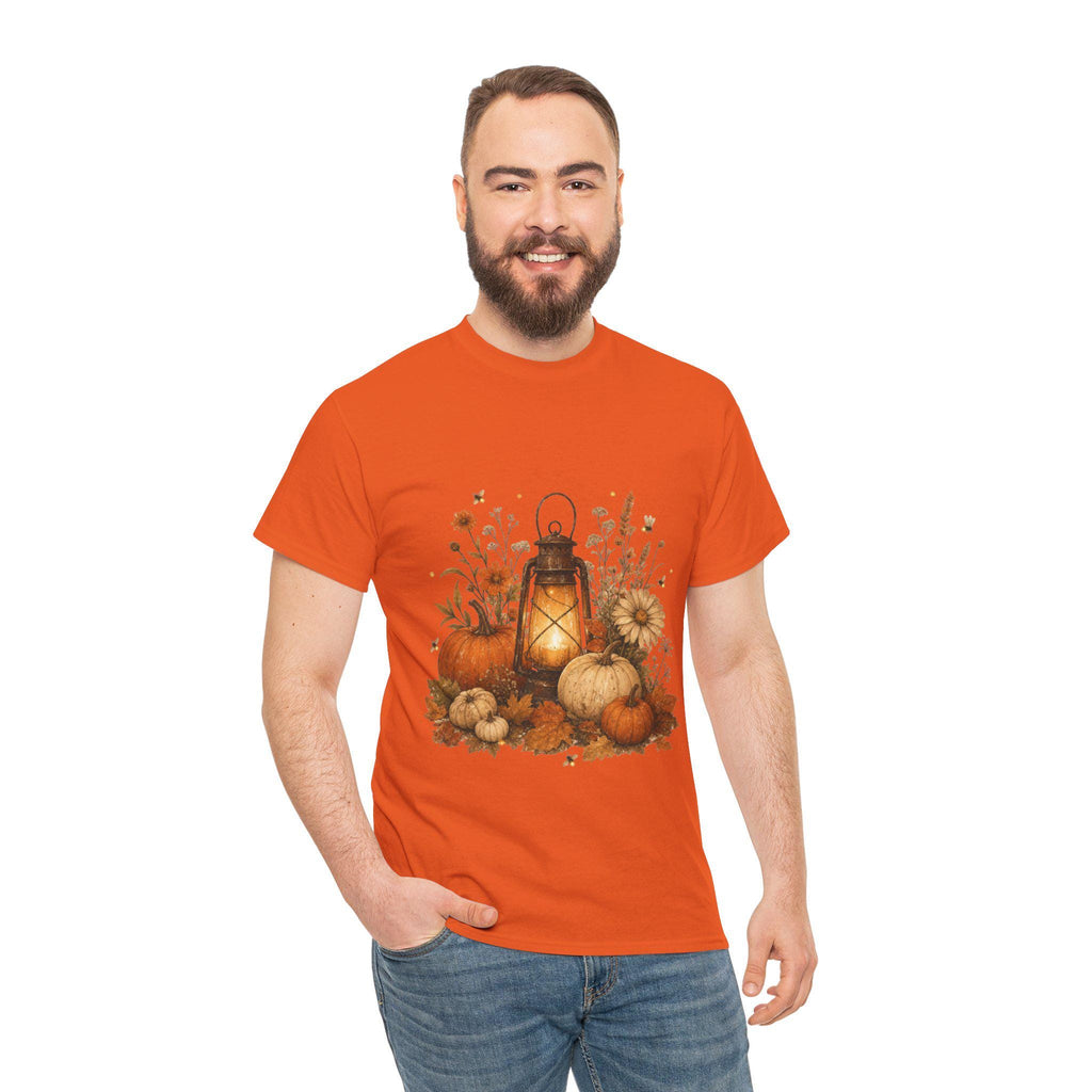Autumn Glow Shirt | Vintage Fall T-Shirt | Cozy Cottagecore Halloween Gift Tee | Autumn Gift